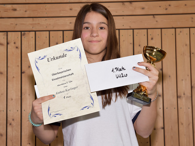 1. Platz für Ainhoa